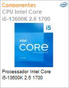 Processador Intel Core i5-13600K 2.6 1700  (Figura somente ilustrativa, no representa o produto real)