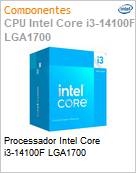 Processador Intel Core i3-14100F LGA1700  (Figura somente ilustrativa, no representa o produto real)