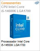 Processador Intel Core i5-14600K LGA1700  (Figura somente ilustrativa, no representa o produto real)