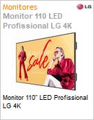 Monitor 110 LED Profissional LG 4K  (Figura somente ilustrativa, no representa o produto real)