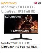 Monitor 23 8 LED LG UltraGear IPS Full HD HDMI  (Figura somente ilustrativa, no representa o produto real)