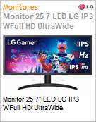 Monitor 25 7 LED LG IPS WFull HD UltraWide  (Figura somente ilustrativa, no representa o produto real)