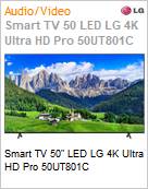 Smart TV 50 LED LG 4K Ultra HD Pro 50UT801C  (Figura somente ilustrativa, no representa o produto real)