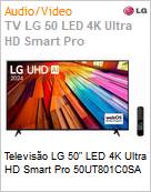 Televiso LG 50 LED 4K Ultra HD Smart Pro 50UT801C0SA  (Figura somente ilustrativa, no representa o produto real)