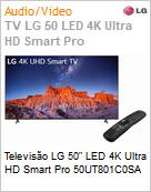 Televiso LG 50 LED 4K Ultra HD Smart Pro 50UT801C0SA  (Figura somente ilustrativa, no representa o produto real)