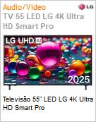 Televiso 55 LED LG 4K Ultra HD Smart Pro  (Figura somente ilustrativa, no representa o produto real)