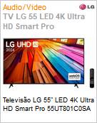 Televiso LG 55 LED 4K Ultra HD Smart Pro 55UT801C0SA  (Figura somente ilustrativa, no representa o produto real)