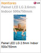 Painel LED LG 2.6mm Indoor 500x750mm  (Figura somente ilustrativa, no representa o produto real)