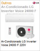 Ar-Condicionado LG Inverter Voice 24000 F 220V  (Figura somente ilustrativa, no representa o produto real)