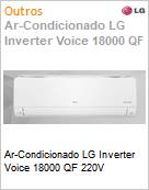 Ar-Condicionado LG Inverter Voice 18000 QF 220V  (Figura somente ilustrativa, no representa o produto real)