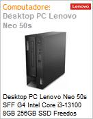 Desktop PC Lenovo Neo 50s SFF G4 Intel Core i3-13100 8GB 256GB SSD Freedos  (Figura somente ilustrativa, no representa o produto real)