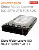 Disco Rgido Lenovo ISG SATA 2TB 6GB 7.2K LFF  (Figura somente ilustrativa, no representa o produto real)