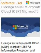 Licena anual Cloud [CSP NCE] Microsoft 365 A5 Information Protection and Governance for faculty Academic [Educacional]  (Figura somente ilustrativa, no representa o produto real)