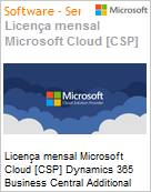 Licena mensal Cloud [NCE] Microsoft Dynamics 365 Business Central Additional Environment Addon for Faculty Academic [Educacional]  (Figura somente ilustrativa, no representa o produto real)