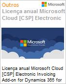 Licena anual Cloud [CSP NCE] Microsoft Electronic Invoicing Add-on for Dynamics 365 for Faculty Academic [Educacional]  (Figura somente ilustrativa, no representa o produto real)