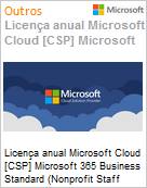 Licena mensal Cloud [CSP NCE] Microsoft 365 Business Standard (Nonprofit Staff Pricing)  (Figura somente ilustrativa, no representa o produto real)