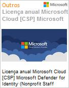 Licena mensal Cloud [CSP NCE] Microsoft Defender for Identity (Nonprofit Staff Pricing)  (Figura somente ilustrativa, no representa o produto real)