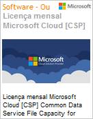 Licena mensal Cloud [CSP NCE] Microsoft Common Data Service File Capacity for Education Academic [Educacional]  (Figura somente ilustrativa, no representa o produto real)
