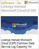 Licena mensal Cloud [NCE] Microsoft Common Data Service Log Capacity for Education Academic [Educacional]  (Figura somente ilustrativa, no representa o produto real)