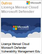 Licena Mensal Cloud Microsoft Defender Vulnerability Management Edu Academic [Educacional]  (Figura somente ilustrativa, no representa o produto real)