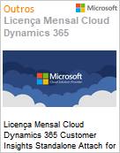 Licena Mensal Cloud Dynamics 365 Customer Insights Standalone Attach for Faculty Academic [Educacional]  (Figura somente ilustrativa, no representa o produto real)