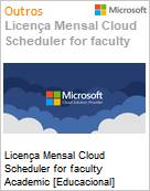 Licena Mensal Cloud Scheduler for faculty Academic [Educacional]  (Figura somente ilustrativa, no representa o produto real)