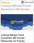 Licena Mensal Cloud Dynamics 365 Human Resources for Faculty Academic [Educacional]  (Figura somente ilustrativa, no representa o produto real)