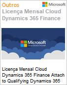 Licena Mensal Cloud Dynamics 365 Finance Attach to Qualifying Dynamics 365 Base Offer for Faculty Academic [Educacional]  (Figura somente ilustrativa, no representa o produto real)