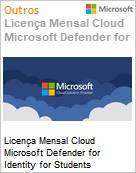 Licena Mensal Cloud Microsoft Defender for Identity for Students Academic [Educacional]  (Figura somente ilustrativa, no representa o produto real)