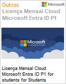 Licena Mensal Cloud Microsoft Entra ID P1 for students for Students Academic [Educacional]  (Figura somente ilustrativa, no representa o produto real)