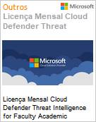 Licena Mensal Cloud Defender Threat Intelligence for Faculty Academic [Educacional]  (Figura somente ilustrativa, no representa o produto real)