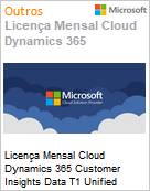 Licena Mensal Cloud Dynamics 365 Customer Insights Data T1 Unified People for Faculty Academic [Educacional]  (Figura somente ilustrativa, no representa o produto real)