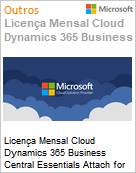 Licena Mensal Cloud Dynamics 365 Business Central Essentials Attach for Students Academic [Educacional]  (Figura somente ilustrativa, no representa o produto real)