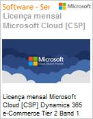 Licena mensal Cloud [NCE] Microsoft Dynamics 365 e-Commerce Tier 2 Band 1 Overage for Faculty Academic [Educacional]  (Figura somente ilustrativa, no representa o produto real)