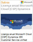 Licena mensal Cloud [NCE] Microsoft Dynamics 365 Customer Service unified routing add-on for Faculty Academic [Educacional]  (Figura somente ilustrativa, no representa o produto real)