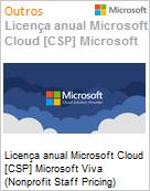 Licena mensal Cloud [CSP NCE] Microsoft Viva (Nonprofit Staff Pricing)  (Figura somente ilustrativa, no representa o produto real)