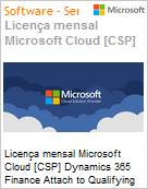 Licena mensal Cloud [CSP NCE] Microsoft Dynamics 365 Finance Attach to Qualifying Dynamics 365 Base Offer for Faculty Academic [Educacional]  (Figura somente ilustrativa, no representa o produto real)