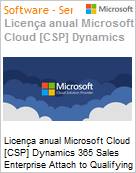 Licena anual Cloud [NCE] Microsoft Dynamics 365 Sales Enterprise Attach to Qualifying Dynamics 365 Base Offer for Students Academic [Educacional] (Figura somente ilustrativa, no representa o produto real)