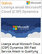 Licena anual Cloud [NCE] Microsoft Dynamics 365 Field Service Attach to Qualifying Dynamics 365 Base Offer (Nonprofit Staff Pricing)  (Figura somente ilustrativa, no representa o produto real)