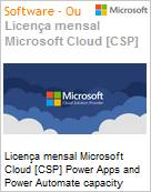 Licena mensal Cloud [NCE] Microsoft Power Apps and Power Automate capacity add-on for Faculty Academic [Educacional]  (Figura somente ilustrativa, no representa o produto real)