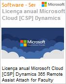 Licena anual Cloud [NCE] Microsoft Dynamics 365 Remote Assist Attach for Faculty Academic [Educacional]  (Figura somente ilustrativa, no representa o produto real)