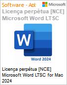 Licena perptua [NCE] Microsoft Word LTSC for Mac 2024  (Figura somente ilustrativa, no representa o produto real)