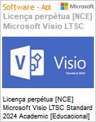 Licena perptua [NCE] Microsoft Visio LTSC Standard 2024 Academic [Educacional]  (Figura somente ilustrativa, no representa o produto real)