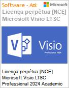 Licena perptua [NCE] Microsoft Visio LTSC Professional 2024 Academic [Educacional]  (Figura somente ilustrativa, no representa o produto real)