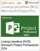 Licena perptua [NCE] Microsoft Project Professional 2024  (Figura somente ilustrativa, no representa o produto real)