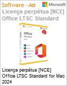 Licena perptua [NCE] Office LTSC Standard for Mac 2024  (Figura somente ilustrativa, no representa o produto real)