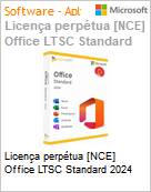 Licena perptua [NCE] Microsoft Office LTSC Standard 2024  (Figura somente ilustrativa, no representa o produto real)