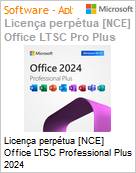 Licena perptua [NCE] Microsoft Office LTSC Professional Plus 2024  (Figura somente ilustrativa, no representa o produto real)