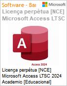 Licena perptua [NCE] Microsoft Access LTSC 2024 Academic [Educacional]  (Figura somente ilustrativa, no representa o produto real)