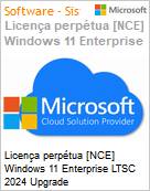 Licena perptua [NCE] Windows 11 Enterprise LTSC 2024 Upgrade  (Figura somente ilustrativa, no representa o produto real)